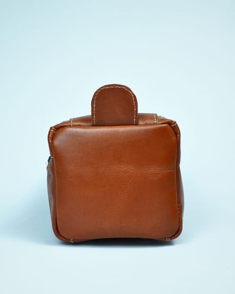 Japan - Original Leather Dopp Kit (Tan) - Image 5