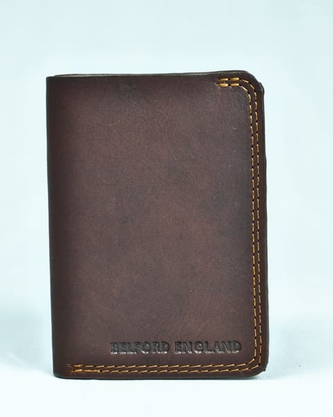 Enfield - Men’s Original Leather Tri-Fold Wallet (Vintage Brown)