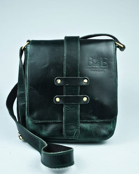 Emerald Original Leather Sling Messenger Bag  (Multipurpose  Bag)