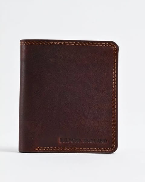 Aubrey - Men’s Original Leather Wallet - Vintage Brown - Image 5