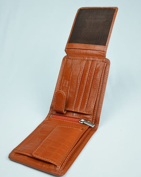 Cambridge Men’s Original Leather Wallet (Elite Croco) - Image 7