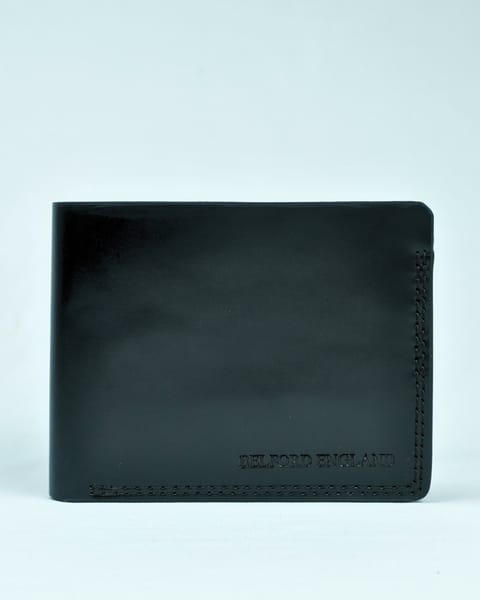 Berlin (Sleek Series) - Men’s Original Leather Wallet (Jet Black) - Image 3