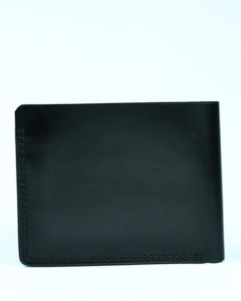 Berlin (Sleek Series) - Men’s Original Leather Wallet (Jet Black) - Image 9