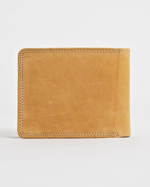 Cambridge Men’s Original Leather Wallet (Rugged Tan) - Image 10