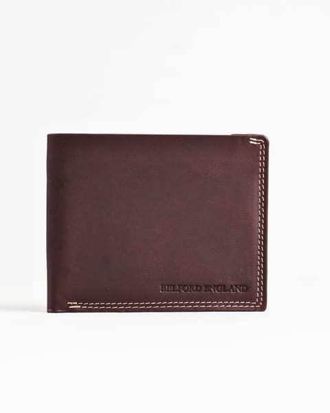 Heritage (Sleek Series) - Men’s Original Leather Wallet - Vintage Brown - Image 4