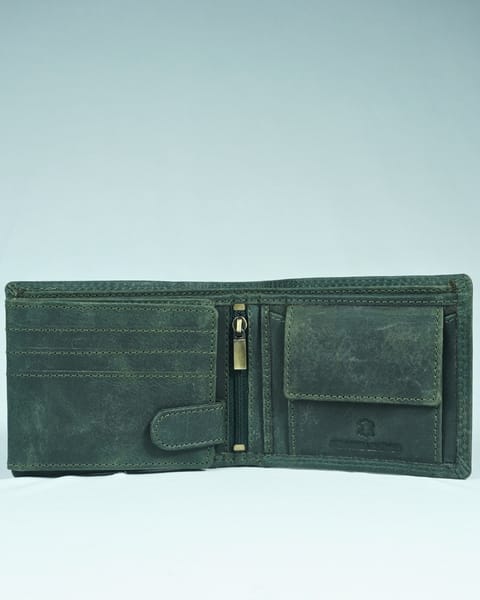 Harvard Men’s Original Leather Wallet (Rugged) - Image 9