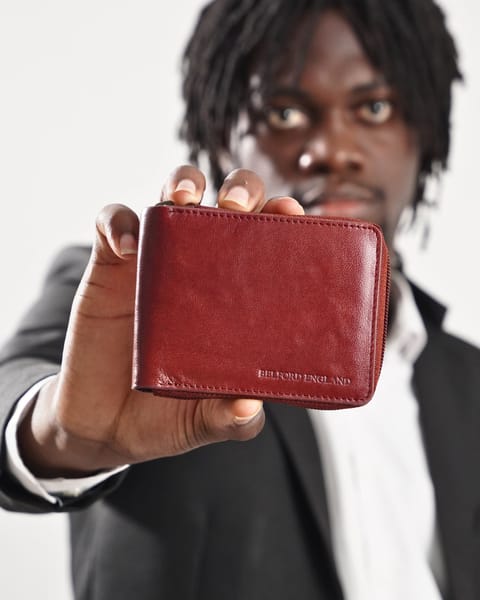 Harry - Original Leather Wallet (Zip Around Wallet) - Image 6