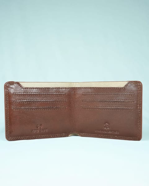 Heritage - Men’s Original Leather Wallet (Rich Brown) - Image 2