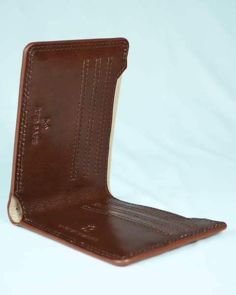 Heritage - Men’s Original Leather Wallet (Rich Brown) - Image 4
