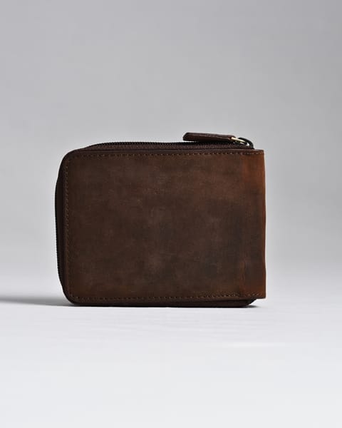 Tokyo Men’s Original Leather Wallet - (Rugged Tan) - Image 6