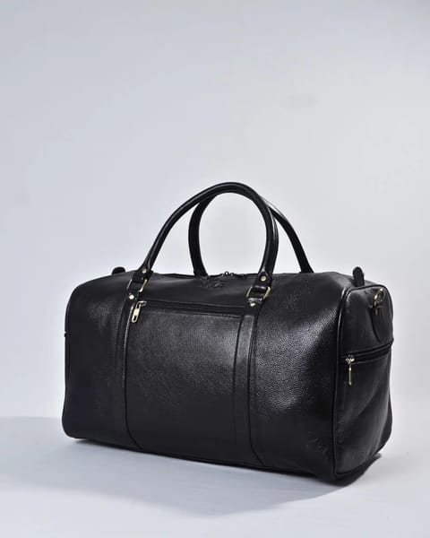 Classic Traveller - Original Leather Travel Bag (Black)