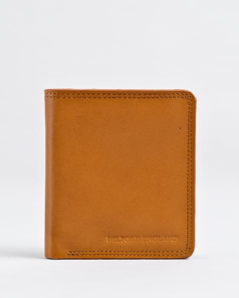 Aubrey - Men’s Original Leather Wallet (Almond Brown) - Image 4