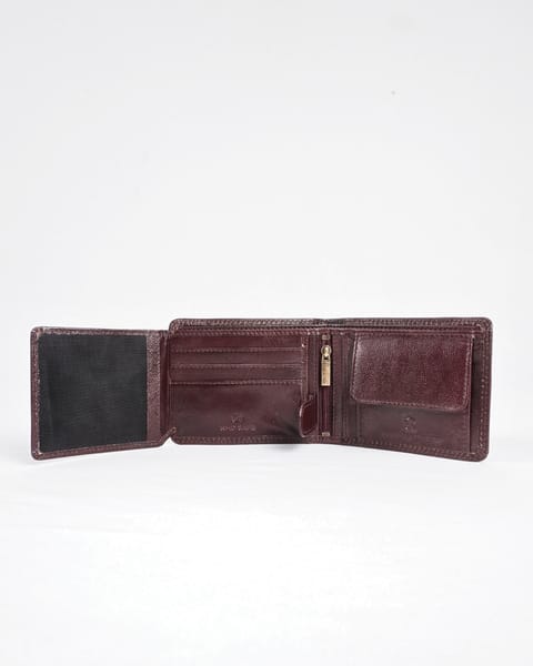 Cambridge Men’s Original Leather Wallet (Elite Cherry) - Image 4