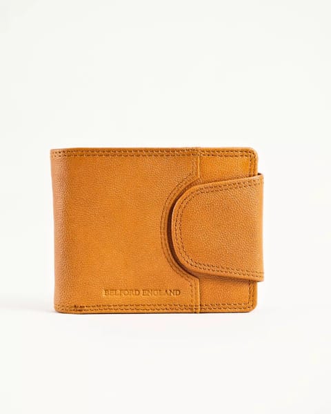 Derby - Men’s Original Leather Wallet (Rich Tan)