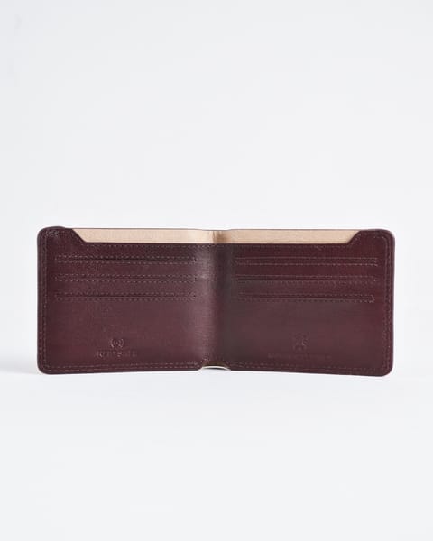 Heritage (Sleek Series) - Men’s Original Leather Wallet (Cherry)