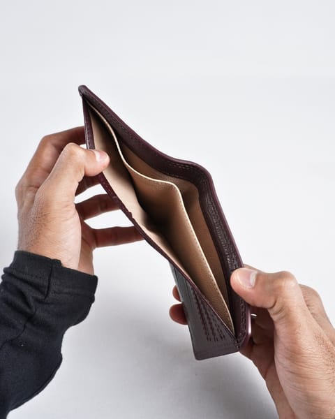 LiverPool (Sleek Series) -  Men’s Original Leather Wallet (Cherry) - Image 5