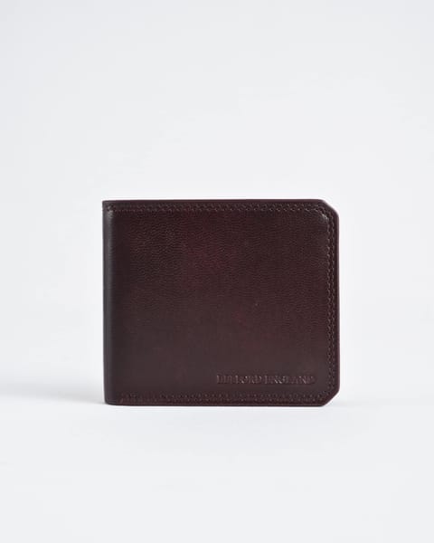 LiverPool (Sleek Series) -  Men’s Original Leather Wallet (Cherry) - Image 9