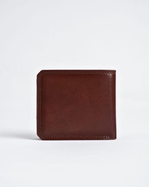 Liverpool - Sleek Men's Original Leather Wallet - (Rich Brown) - Image 9