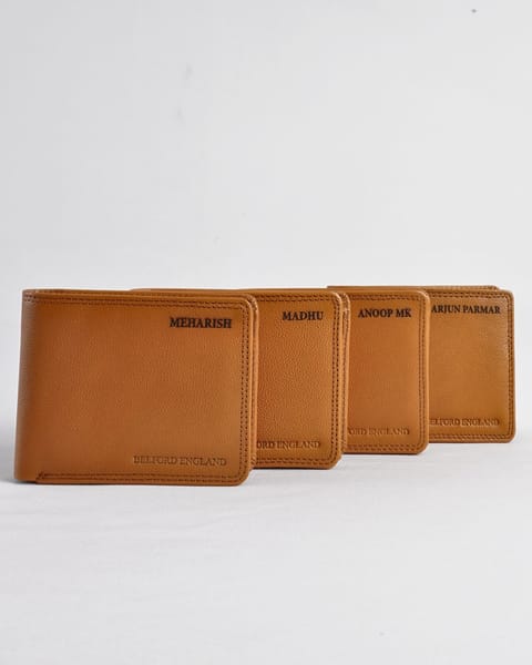 Personalized Leather Wallet - Premium Gift for Birthday & Anniversary - Image 8