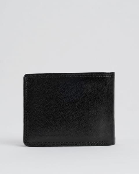 Harvard Men’s Original Leather Wallet (Jet Black) - Image 8