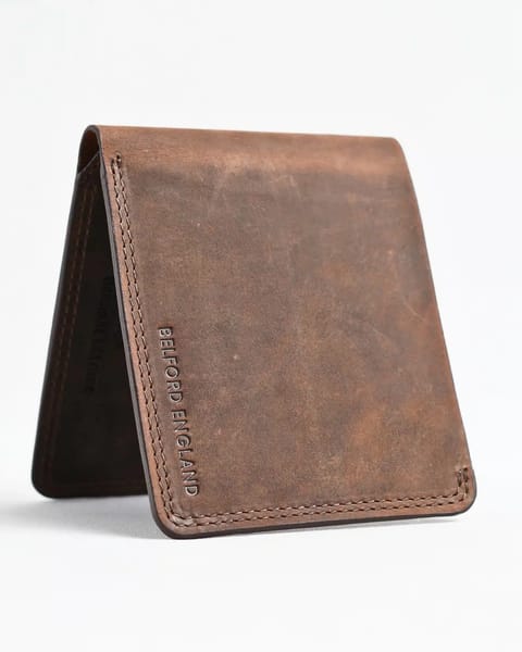Heritage - Men’s Original Leather Wallet (Rugged Brown) - Image 5