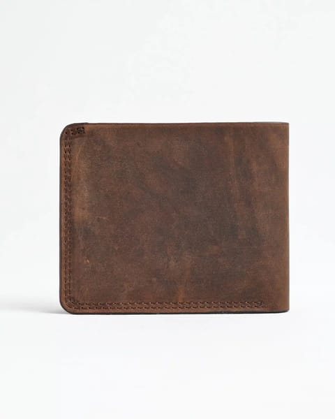 Heritage - Men’s Original Leather Wallet (Rugged Brown) - Image 9