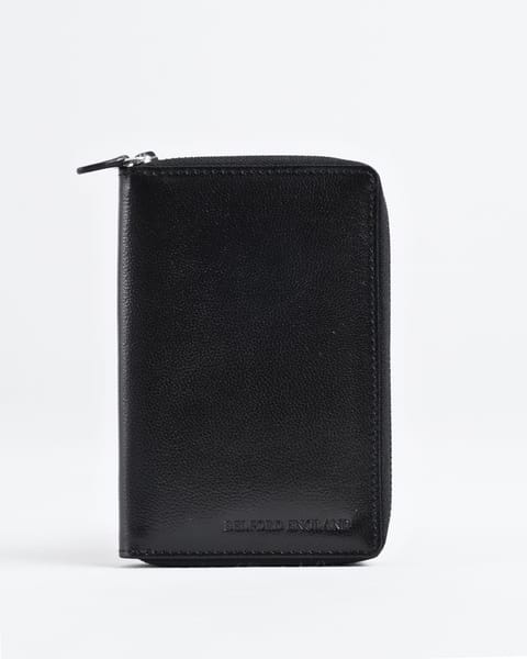 Oliver - Original Leather Sleek Passport  Holder (Black) - Image 4