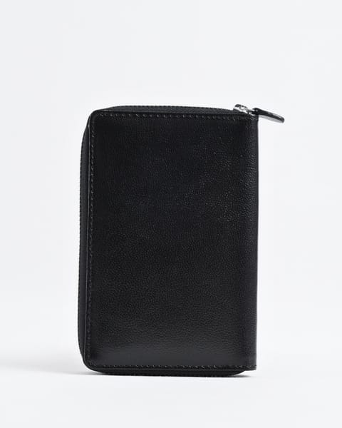 Oliver - Original Leather Sleek Passport  Holder (Black) - Image 7