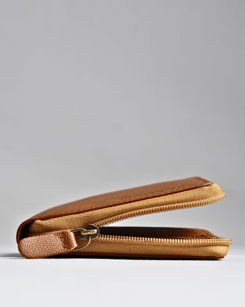 Tokyo Men’s Original Leather Wallet - (Rich Tan) - Image 5