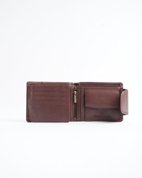 Derby - Men’s Original Leather Wallet (Rich Brown) - Image 4