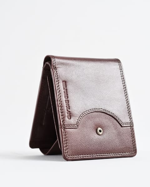 Derby - Men’s Original Leather Wallet (Rich Brown) - Image 9