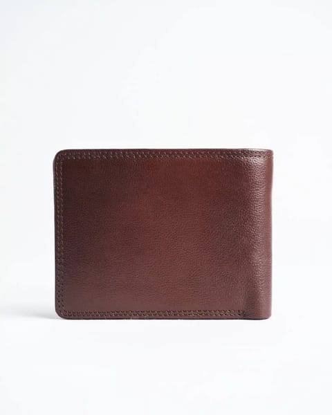 Harvard Men’s Original Leather Wallet (Rich Brown) - Image 6