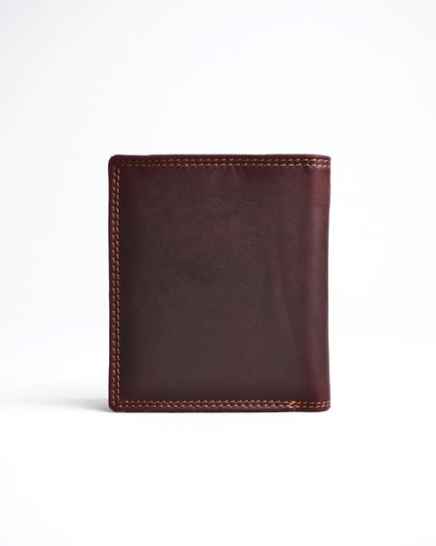 Hyde  Men’s Original Leather Wallet (Vintage Brown) - Image 7