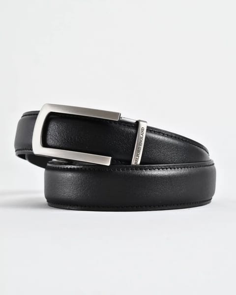 Oxford Men's Original Leather Belt  (Black) - 28-44 - Image 2