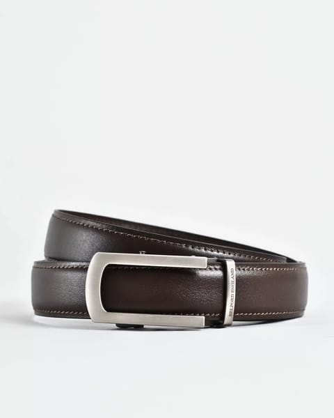 Oxford Men's Original Leather Belt  (Brown) - 28-44 - Image 6