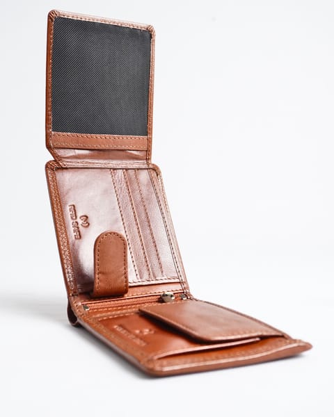 Gift For Men: Men's Personalized   Leather Wallet & Card Holder | Luxury Gift for Him (Birthday, Anniversary & Marriage) - Image 5