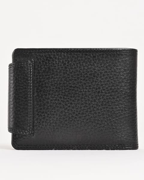 Derby - Men’s Original Leather Wallet (Jet Black) - Image 2