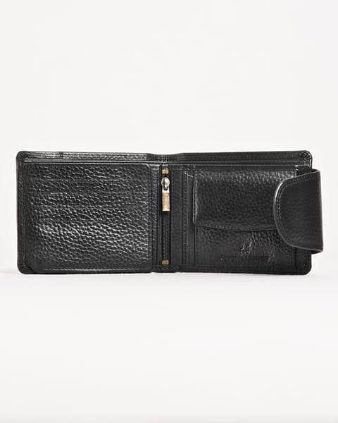 Derby - Men’s Original Leather Wallet (Jet Black) - Image 7
