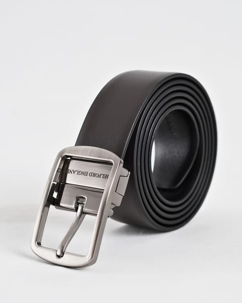 Chelsea Men's Original Leather Belt  Reversible (Black & Brown) - 28-44 - Image 6