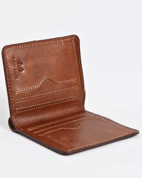 Boston (Sleek Series) - Men’s Original Leather Wallet (Rich Brown) - Image 3