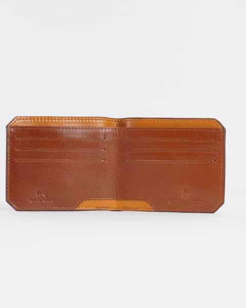 Miami (Sleek Series) - Men’s Original Leather Wallet (Rich Brown) - Image 5