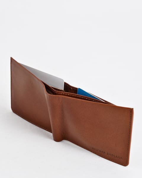 Texas (Sleek Series) - Men’s Original Leather Wallet (Rich Brown) - Image 5