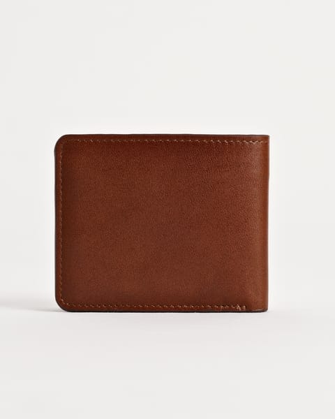 Broadway (Sleek Series) - Men’s Original Leather Wallet (Lux Brown) - Image 5