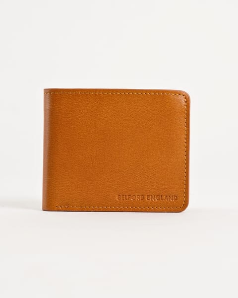 Broadway (Sleek Series) - Men’s Original Leather  Wallet (Lux Tan) - Image 4