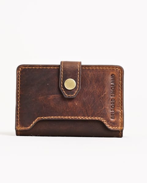 Las Vegas - Men’s Original Leather Wallet - One-Click Card Access - (Vintage Brown) - Image 8
