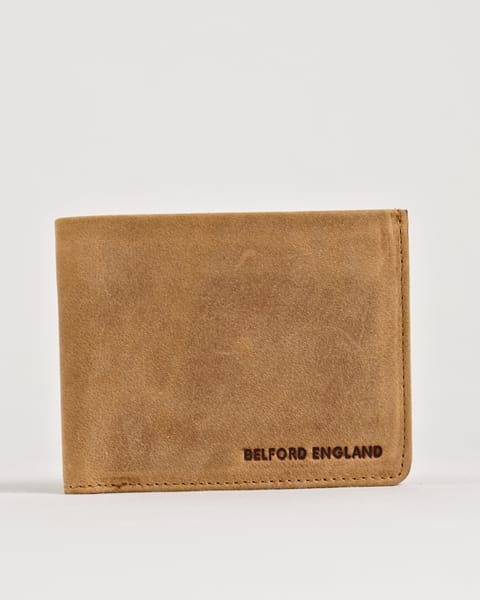 Texas (Sleek Series) - Men’s Original Leather Wallet (Rugged Tan) - Image 4