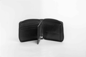 Rugged Q7 Men’s Original Leather Zipper Wallet (HARD LEATHER)