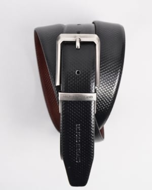 Arsenal Men's Original Leather Belt Reversible (Black & Brown) - 28-44 - Fits Waist Size: 28-44