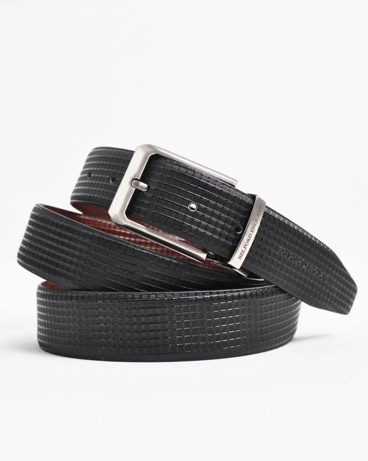 Torino Men's Original Leather Belt Reversible (Black & Brown) Torino Men's Original Leather Belt Reversible (Black & Brown)