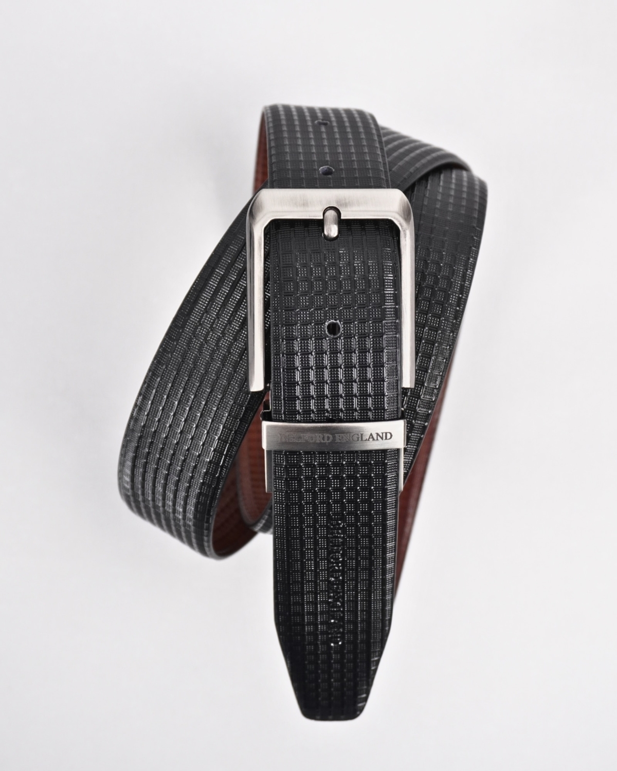 Torino Men's Original Leather Belt Reversible (Black & Brown) Torino Men's Original Leather Belt Reversible (Black & Brown)